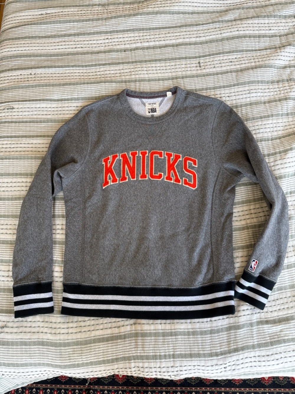 Knicks Todd Snyder X NBA Sweatshirt - Small